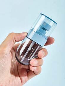 1入組細水霧噴霧瓶，便攜式噴霧瓶，空瓶，超細水霧滋潤，旅行便攜補充瓶適用於頭髮造型，植物精油，清潔噴霧和護膚 - 藍色 - 查看 4