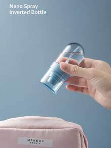 1入組細水霧噴霧瓶，便攜式噴霧瓶，空瓶，超細水霧滋潤，旅行便攜補充瓶適用於頭髮造型，植物精油，清潔噴霧和護膚 - 藍色 - 查看 9