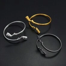 1pc Ancient Egyptian Symbol Ankh Egyptian Pharaoh Tutankhamun Bracelets Amulet Africa Jewelry Banglets For Women Girl