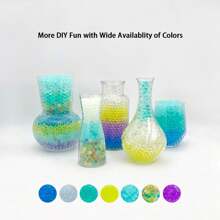 12000 Pcs Clear Water Gel Jelly Beads, Water Balls Jelly Crystal Beads Gel Ball Water Absorbing Beads For Vases, 7-8mm Vase Fillers For Home Decorations Best Gifts Birthday Graduation