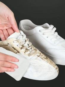 12pcs Sneaker Wipes, Shoe Cleaner To Remove Stains, Non-Washing Cleaning Wet Wipes, Suitable For Sports Shoes And White Shoes. Ideal For Outdoor Camping, Hiking, Running, And Travel. Compact And Convenient For On-The-Go Use.