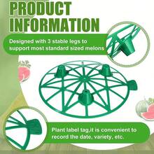 10pcs/Bag Watermelon Stand Fruit Stand Support Basket Frame Vegetables Plant Tray Rack Melon Squash Pumpkin Protective Holder - Multicolor - View 3