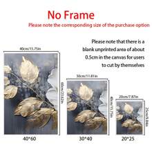 3pcs/Set Unframed Canvas Posters, Modern Abstract Flower Paintings, Canvas Wall Art, Artwork Wall Paintings, Can Be Used As Gifts, Bedroom, Office, Living Room, Cafe, Bar, Wall Decoration, Home And Dormitory Decoration, 40*60 Cm Birthday Graduation