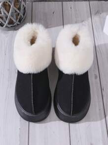 Women's New Winter Fashion Short Boots, Warm & Thickened, Slip-Resistant Slip-On Design, Ankle Boots