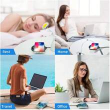 15W Wireless Charger Compatible With Iphone 16 15 14 13 12 Pro XS Max Mini X XR Induction Fast Wireless Charging Pad Compatible With Samsung Suitable For Office, Dorm, And Home