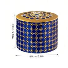 1入不銹鋼糖果儲存盒，餅干容器，零食罐，餅乾和雪花形糕點包裝，非常適合存放糖，茶，香料和零食，適合家居和辦公室裝飾