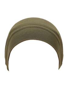 1pc Women Solid Scarves Color Basic Head Scarf Modal Tube Hijab Caps Daily Under Cap - Multicolor - View 8