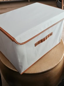 1pc Oxford Cloth Multifunctional Foldable Collapsible Storage Box With Lid In Beige Color, Suitable For Clothes, Toys, Documents Decorations Decor Festival Decor Room Decor Home Decor Decor Bedroom Decor Dress Pants Shoes Jeans Boots Skirtbedroom,Organizer,Organiser,Home Storage,White T Shirt Women,Black Pants Women,Ladies Winter Clothes,Dress,Winter Clothes For Ladies,Elegant Woman Dresses,White Shirt For Ladies,Long Sleeve,White Jumpsuit For Women,Spring Dresses For Women,Spring Outfits For Women,Spring,Spring Clothes,Minimalist,Summer Tops