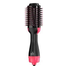 Cepillo secador de pelo Rizadora de Cabello,Cepillos De Aire Caliente Para Cabello,Cepillo de Secador de Cabello,Cepillo de Aire Caliente con Iones Negativos,Alisar y Rizar - Multicolor - Ver 6