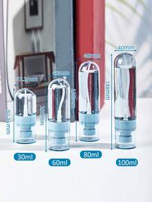 1入組細水霧噴霧瓶，便攜式噴霧瓶，空瓶，超細水霧滋潤，旅行便攜補充瓶適用於頭髮造型，植物精油，清潔噴霧和護膚 - 藍色 - 查看 6