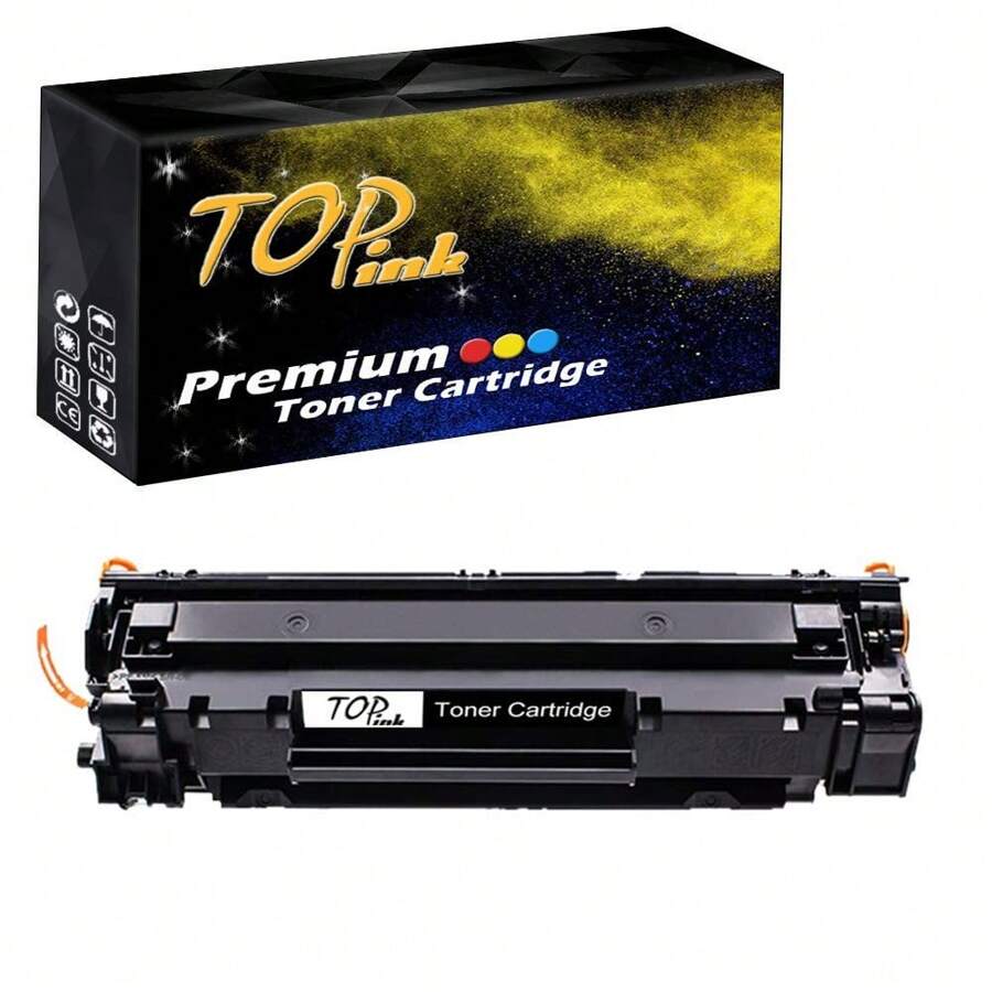 TopInk CF484A Toner Cartridge Replacement Compatible With Laserjet Pro
