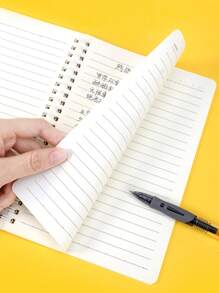 1pc A5 Cherry Blossom Spiral Notebook - Multicolor - View 6