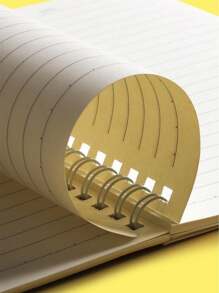 1pc A5 Cherry Blossom Spiral Notebook - Multicolor - View 4