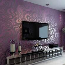 1 Rollo de Papel Tapiz Autoadhesivo de Tela No Tejida, Decoración Minimalista Moderna para Sala de Estar, Dormitorio, Estudio, Impermeable, para Decoración de Sala de Estar, Decoración de Dormitorio, Útiles Escolares, Decoración de Halloween, Pegatinas de Renovación, Paneles de Pared, Papel Tapiz, Artículos de Decoración Primaveral para Refrescar su Hogar, Pegatinas de Decoración Rama - Multicolor - Ver 11