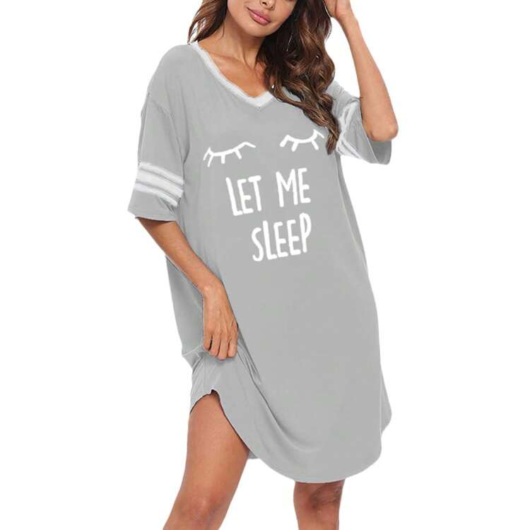 Cute oversized sleep shirts sale