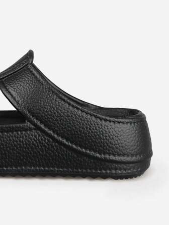 Women's Thick-Soled High Heel Sandals, Fashionable Casual Slip-On Flip Flops, EVA Elevated Beach Slippers, Anti-Slippery, For Summer Leisure