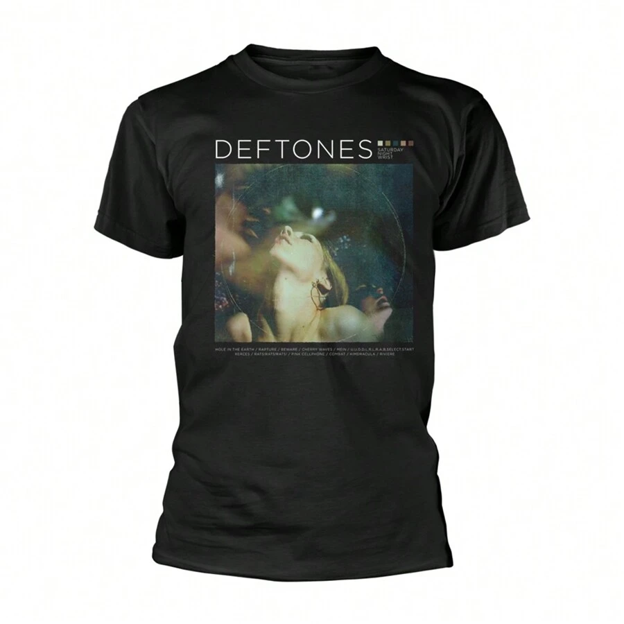 Deftones | Official Band T-Shirt | Saturday Night Wrist - 48-Hour Fast Shipping!  - Black - View 1
