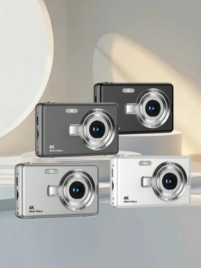 Câmera Digital Portátil Estilo CCD de 2,4 Polegadas Pixel HD, Presente - Cartão de Memória Precisa Ser Comprado Separadamente (Sem Cartão)