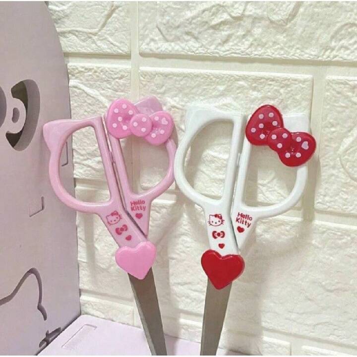Sanrio HELLO KITTY 紙切り用　ハローキティ　ピンキングハサミ 61DSJeTMETL._AC_UL210_SR210,