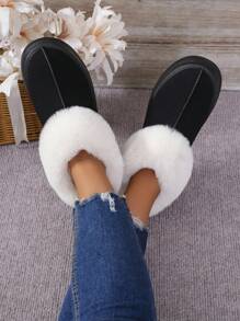 Women's New Winter Fashion Short Boots, Warm & Thickened, Slip-Resistant Slip-On Design, Ankle Boots