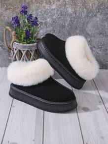 Women's New Winter Fashion Short Boots, Warm & Thickened, Slip-Resistant Slip-On Design, Ankle Boots
