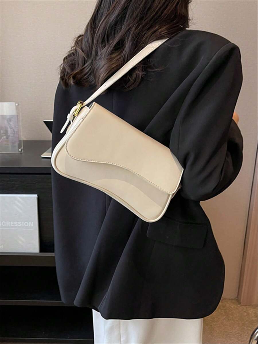 Fashionable Shoulder Bag For Women - trắng - Xem 1