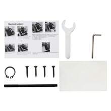 kangten Leather Cutting Machine, Manual Punching Machine, Leather Punching Machine, Punching Machine And Embossing Machine, Leather Punching Machine Clicker Press Foam Cutting Paper, 26 * 16cm - Black - View 8