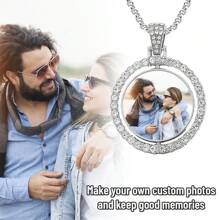 1 chiếc Vòng cổ ảnh xoay tròn hai mặt tùy chỉnh có khắc ảnh cá nhân Mặt dây chuyền ảnh xoay hai mặt, có mặt dây chuyền xoay 360 độ. Đây là món quà trang sức cá nhân hóa cho phụ nữ vào ngày sinh nhật và kỷ niệm, và là món quà cho nam và nữ vào ngày sinh nhật và ngày lễ tình nhân Phong cách, thời trang mùa thu, cổ điển, unisex Tùy chỉnh, cá nhân hóa, độc đáo Quà tặng lý tưởng cho anh ấy Bạn gái, mẹ, gia đình, bạn bè, cô ấy, ông bà, bạn trai, bố Vào ngày kỷ niệm, sinh nhật, mặc hàng ngày, dạ hội, ngày của mẹ, ngày lễ tình nhân, tốt nghiệp, đám cưới, ngày lễ tình nhân của cha - Bạc - Xem 6