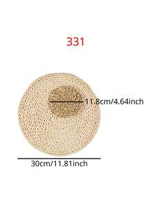 1PC/4 chiếc Giỏ treo tường trang trí phong cách Bohemian, Giỏ treo tường tròn phẳng phong cách Bohemian có tua rua, Giỏ nghệ thuật dệt treo tường bằng mây trang trí, Dùng cho phòng ngủ, nhà ở, phòng khách, trang trí tường bếp, trang trí nhà cửa, trang trí phòng, trang trí tường - Nhiều màu - Xem 13