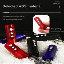 1pc 2.56*0.79inch Fashionable Mini Projection Clock Keychain, Creative Projection Mini Flashlight, For Home Decor, Office, Study, Outdoor Portable Projection Clock,Home Decor ,Room Decor - Multicolor - View 3