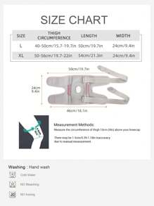 VBOSI 1 Piece Women Men Adjustable Knee Support Brace With Plastic Stabilizers And Silicone Ring For Basketball Hiking Gym Accessories Knee Support Sports Knee Pads Gym Knee Pads - Light Grey - View 5