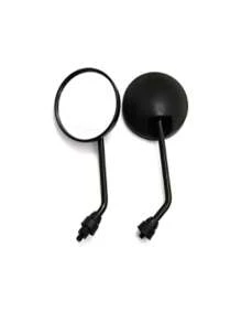 Foldable Rear View Mirror Suitable For Electric Scooter, Motorcycle, Bicycle - Black - View 1