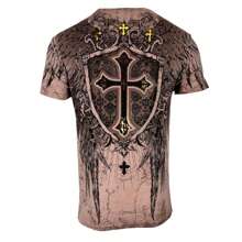 Xtreme Couture Men's T-Shirt INHUMAN SKULLS Sand - Nhiều màu - Xem 3