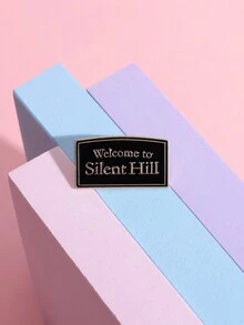 1 pieza para niños de forma cuadrada geométrica con letras inglesas creativas de dibujos animados para uso diario en banquetes, regalo - Negro - Ver 3