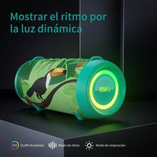 Mifa A90 Bluetooth Speaker 60W Output Power Bluetooth Speaker With Class D Amplifier Excellent Bass Performace Camping Speaker - اخضر زيتون - مشاهدة 4