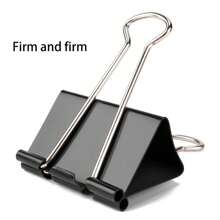 12-60 Black Long Tail Clips Small, Medium And Large Ticket Clips For Powerful Canning Of Documents