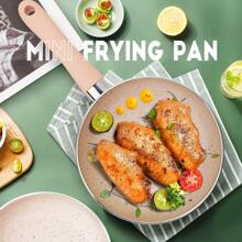 ABKOK Egg Frying Pan Breakfast Frying Pan Non-Stick Frying Pan Mini Cute Pink Blue Pan Set Complementary Food Make 1 Serving Kitchenware Pan Set Seafood Boil