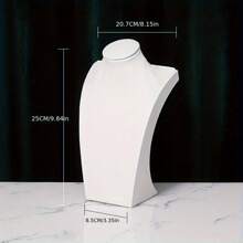 Jewelry Display Stand Female Bust Necklace Holder Pendant Organizer Prop - Multicolor - View 13