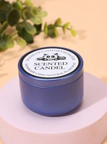 Handmade Aromatherapy Wax Candle In Colorful Tin, Pure Plant Wax, Smokeless, Perfect For Proposal, Celebration And Atmosphere, Aromatherapy Gift,Room Decor,Gifts - Multicolor - View 15