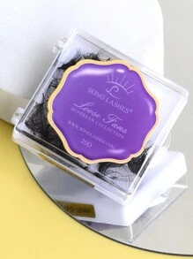 SONG LASHES 500pcs,Premade Fans Eyelash Extensions,20D,Curl C D,Natural & Soft,Hand-Grafted False Eyelasheslash Clusters,Eyelash Clusters,Individual Eyelashes,Lashes,Fake Lashes - Black - View 5