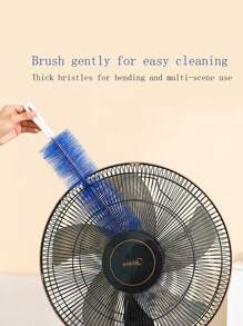 1入葉型掃刷，長型多功能電扇清潔刷，家用除塵刷，彈性塵刷，耐用除塵刷，適用於電扇，空調，百葉窗，門窗凹槽，清潔用品，清潔工具，返校用品 - 彩色 - 查看 9