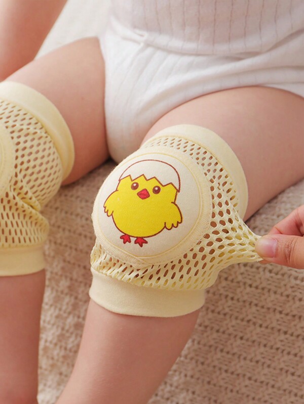 Baby Crawling Kneepads Are Suitable For Babies To Learn To Walk Indoors. Children's Fall Protection Knee Elbow Protection Leg Cover Protection.