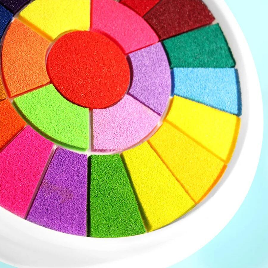 1 Set Finger Painting Art Set, Stamp Pad DIY Art Toy, Children Creative