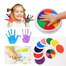 1 Set Finger Painting Art Set, Stamp Pad DIY Art Toy, Children Creative Coloring Montessori Educational Toy, Kindergarten Gift, Back To School Crafts,Arts And Crafts Kids,Crafts For Kids,Arts And Crafts Kids,Kids Crafts,Crafts For Kids,Educational Toys,Painting Kids,Arts And Crafts Kit,Art For Kids,Toddler Crafts,Kids Toys>Diy Painting Kit