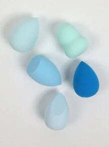 5件套美妆蛋套装，混合化妆海绵，适用于打造无瑕液体、膏状和粉状妆容，多色化妆海绵，不含乳胶，两用粉底霜，适合所有肤质。化妆品，价格实惠，房间装饰，梳妆台，旅行，卧室，化妆配件，粉扑，美妆蛋，散粉扑，化妆海绵，价格实惠，圣诞礼物，化妆品，化妆工具，便宜好物，礼物，女士礼物，圣诞礼物，赠品，旅行，便宜好物，旅行必备 - 彩色 - 查看 4