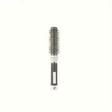 1 cepillo redondo para cabello con tubo de aluminio, rodillos y cerdas de nylon para el secado con secador - Gris - Ver 8