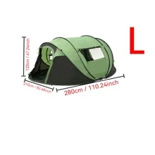 5-8人用戶外露營帳篷,軍綠色3-4人帳篷,無需安裝,自動彈開海灘帳篷,可折疊,船型拋出帳篷,室內外快速拋棄帳篷,加厚防風、防水、防曬,攜帶方便,適用於登山、公園露營,2人用折疊寵物營帳,易開啟、抗UV和防雨,非常適合家庭聚會、野餐、派對、旅行、防曬、防水、緊急避難避難所和大型場合。 - 軍綠色 - 查看 15