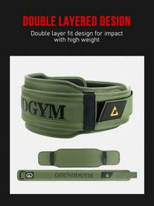 GOUNOD 1PC Adjustable EVA Weight Lifting Belt - Great For Squats Lunges, Deadlifts, Thrusters - Men And Women Fitness Weightlifting Belt. - Multicolor - View 13