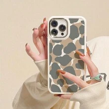 Funda de teléfono de silicona con estilo de camuflaje compatible con iPhone 15/15Pro/15ProMax/14/13/12/11/XsMAX, funda protectora de teléfono móvil - Estilo camuflaje de moda blanca. - Ver 7