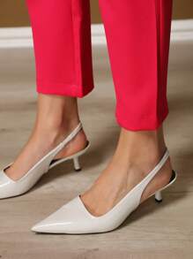 Calças femininas/calça alfaiataria/ calça básica / calça elegante/ calça skinny/ calça blogueira/calça da moda - Fúcsia - Visão 8